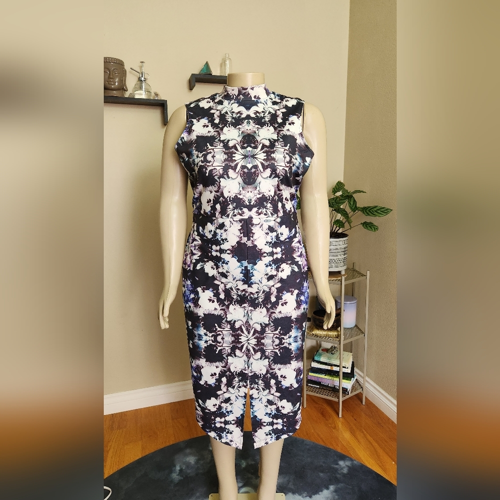 ASOS CURVE BODYCON Fractal design
